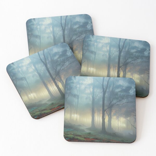 Item preview, Australian bush through the fog. designed and sold by Nomad-Maynard.