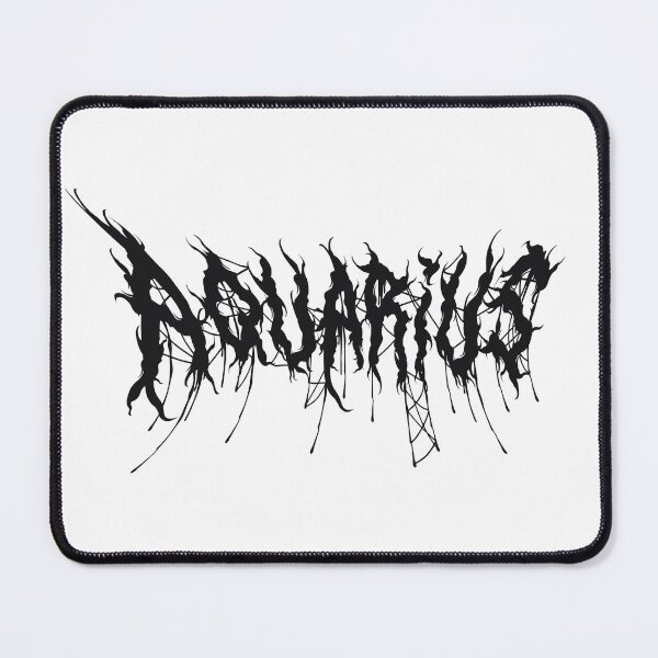 Item preview, Aquarius Brutal Zodiac in Black designed and sold by scorpiopanda.