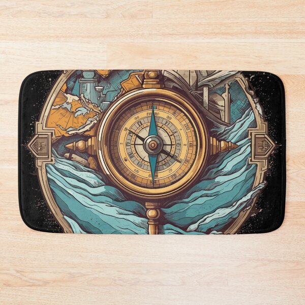 Item preview, Vintage Antique Compass #4 designed and sold by Digital Media Buzz Content.