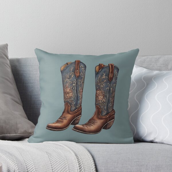 Item preview, Botas Vaqueras Acuarela designed and sold by FarmOfCuties.