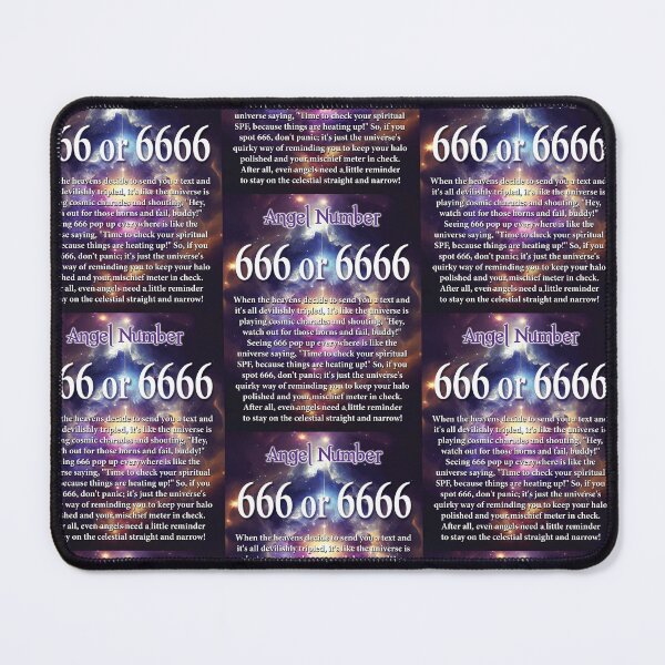 Item preview, Funny description for the Angel number 666 designed and sold by OCNau.