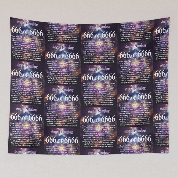 Item preview, Funny description for the Angel number 666 designed and sold by OCNau.