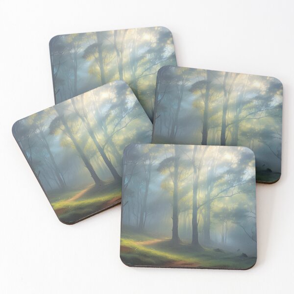 Item preview, Australian bush through the fog. designed and sold by Nomad-Maynard.