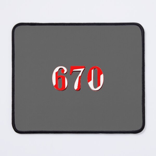 Item preview, number six hundred and seventy digit 670 order sequence team member age designed and sold by 4rpixs.
