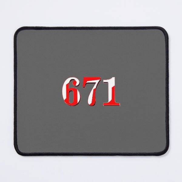 Item preview, number six hundred and seventy-one digit 671 order sequence team member age designed and sold by 4rpixs.