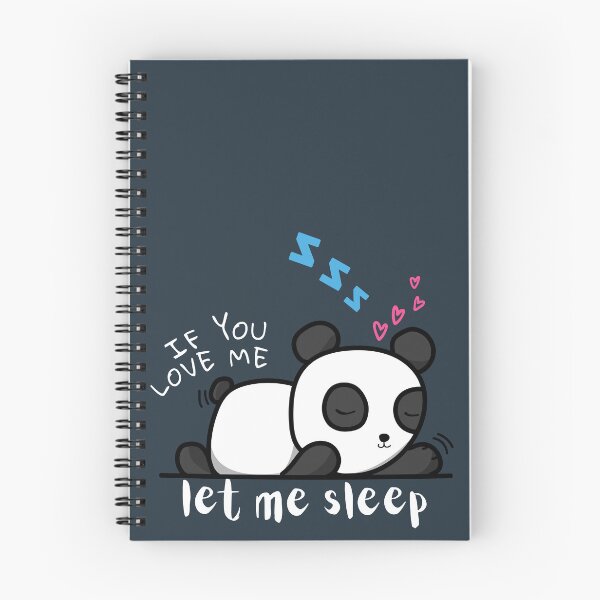 Item preview, Sleepy Panda: Don't Disturb My Purrfect Nap, If You Love Me Let Me Sleep designed and sold by Amazing-Kortez.
