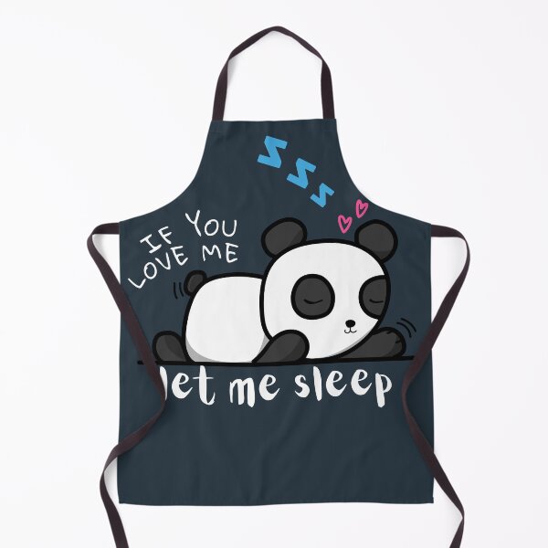 Item preview, Sleepy Panda: Don't Disturb My Purrfect Nap, If You Love Me Let Me Sleep designed and sold by Amazing-Kortez.