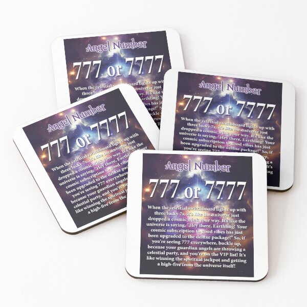 Item preview, Funny description for the Angel number 777 designed and sold by OCNau.