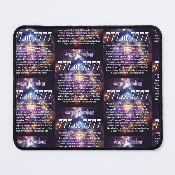 Item preview, Funny description for the Angel number 777 designed and sold by OCNau.