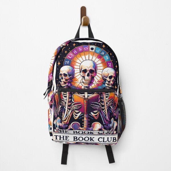 Item preview, The Book Club Card Funny Skeleton Tarot designed and sold by Margival.