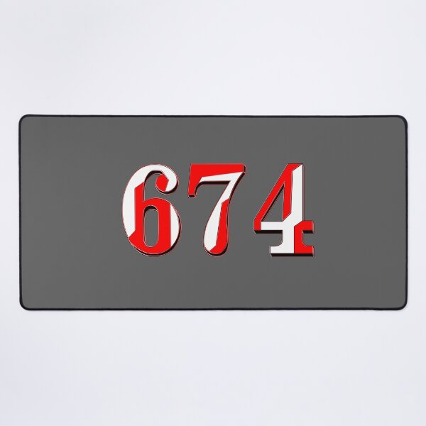 Item preview, number six hundred and seventy-four digit 674 order sequence team member age designed and sold by 4rpixs.
