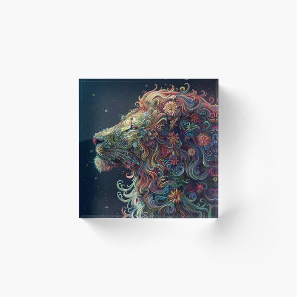 Item preview, Majestic Floral Roar designed and sold by Gina Mahara.