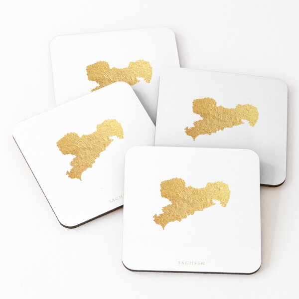 Item preview, Sachsen Gold Map designed and sold by ArtPrints.