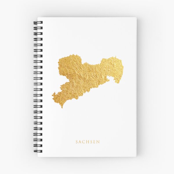 Item preview, Sachsen Gold Map designed and sold by ArtPrints.