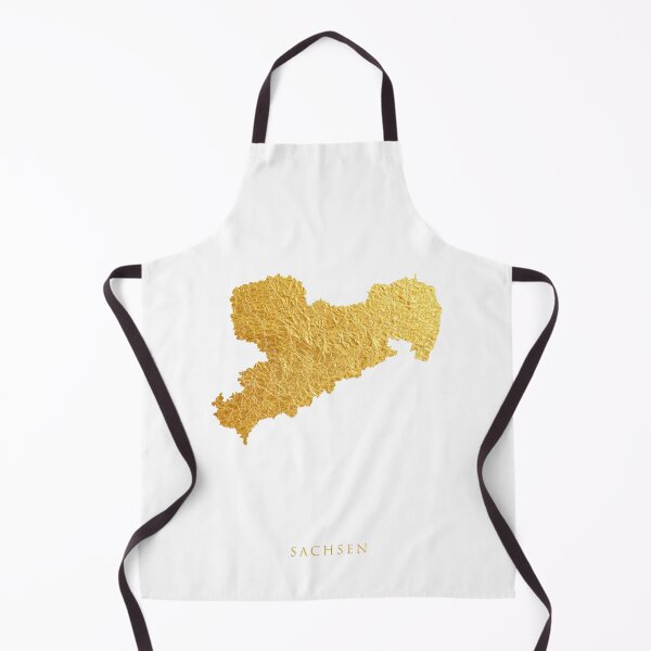 Item preview, Sachsen Gold Map designed and sold by ArtPrints.