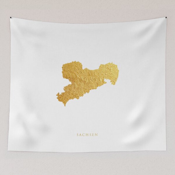 Item preview, Sachsen Gold Map designed and sold by ArtPrints.