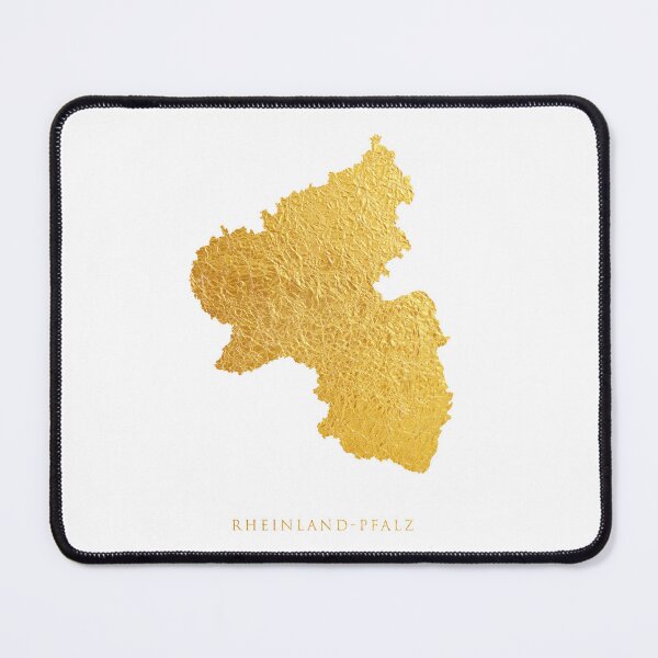 Item preview, Rheinland-Pfalz Gold Map designed and sold by ArtPrints.