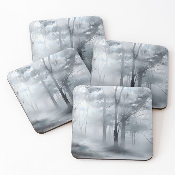 Item preview, Australian bush through the fog. designed and sold by Nomad-Maynard.
