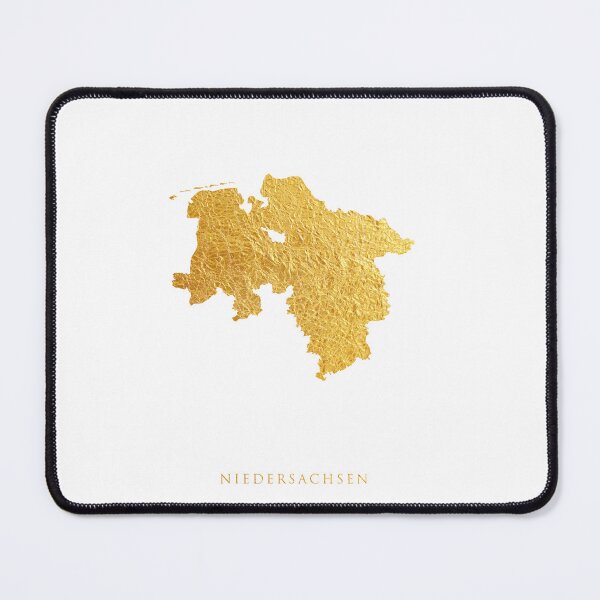 Item preview, Niedersachsen Gold Map designed and sold by ArtPrints.