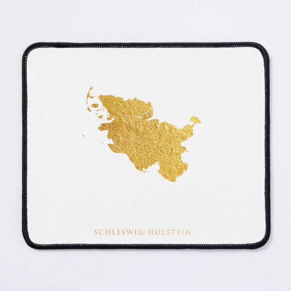 Item preview, Schleswig-Holstein Gold Map designed and sold by ArtPrints.