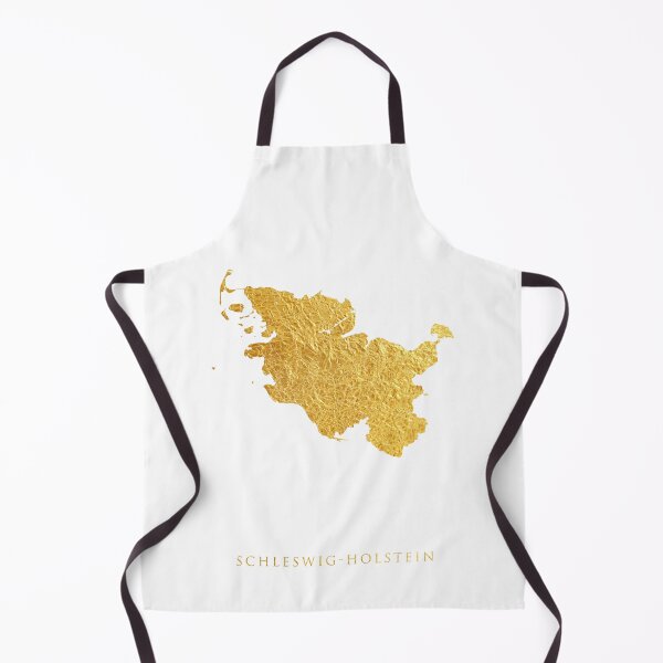 Item preview, Schleswig-Holstein Gold Map designed and sold by ArtPrints.