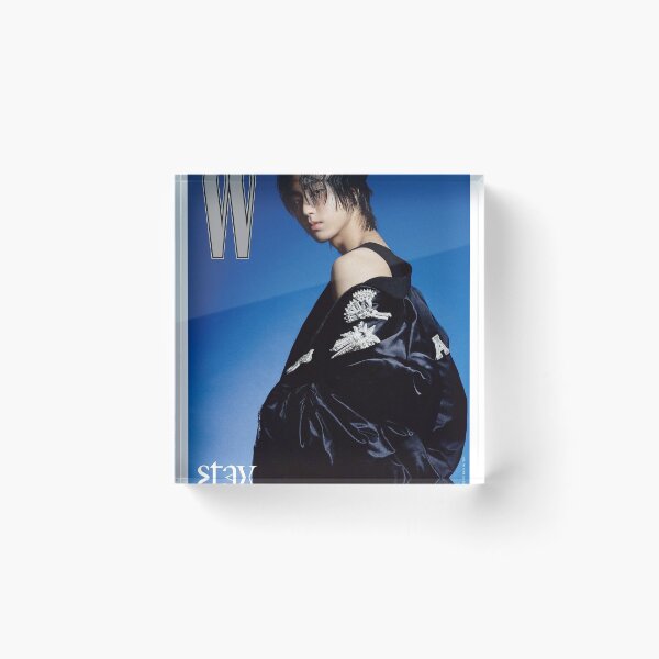 Item preview, Han Jisung Stray Kids W Korea kpop skz ot8 stay with music posters designed and sold by Kpop-Noona.