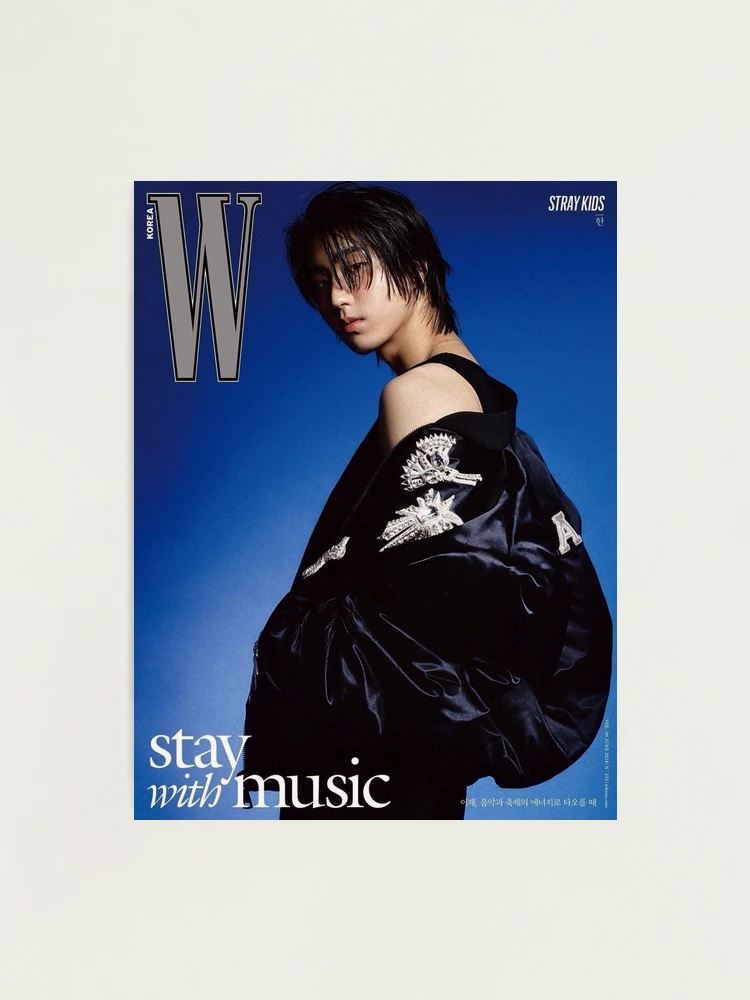 Han Jisung Stray Kids W Korea kpop skz ot8 stay with music posters