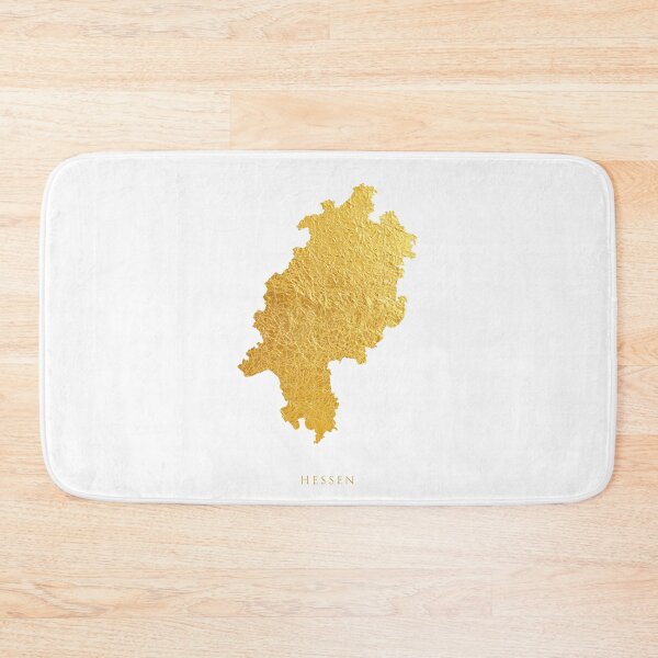 Item preview, Hessen Gold Map designed and sold by ArtPrints.