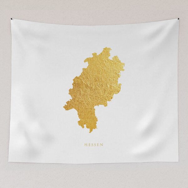 Item preview, Hessen Gold Map designed and sold by ArtPrints.