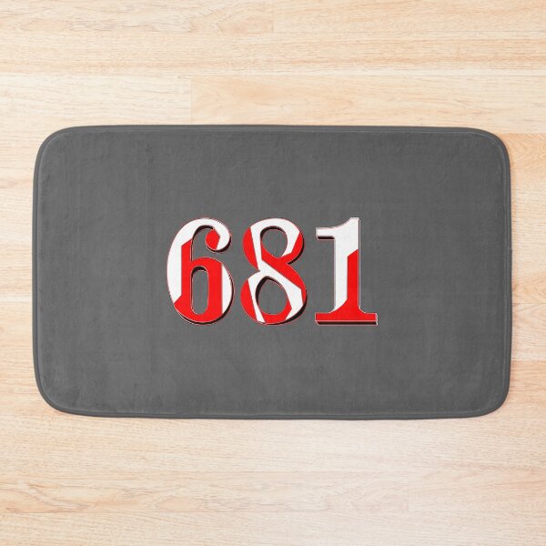 Item preview, number six hundred and eighty-one digit 681 order sequence team member age designed and sold by 4rpixs.