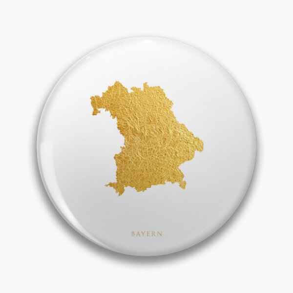 Artikelvorschau, Bayern Gold Map entworfen und verkauft von ArtPrints.