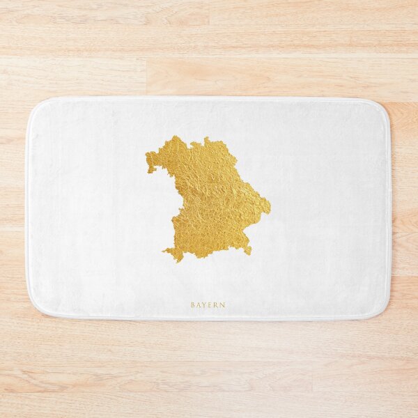 Artikelvorschau, Bayern Gold Map entworfen und verkauft von ArtPrints.