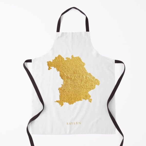 Artikelvorschau, Bayern Gold Map entworfen und verkauft von ArtPrints.