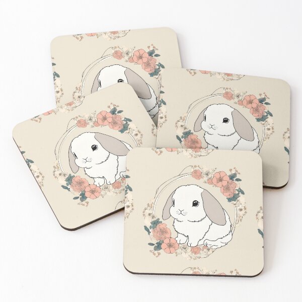 Item preview, Spring Animal Lop Eared Bunny Cute Holland Lop Rabbit Adoption Mom designed and sold by wigobun.
