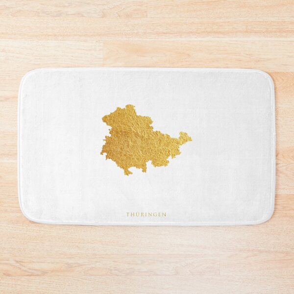 Item preview, Thüringen Gold Map designed and sold by ArtPrints.