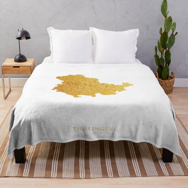 Item preview, Thüringen Gold Map designed and sold by ArtPrints.