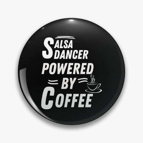 Item preview, Salsa dancer powered by coffee designed and sold by annoying-shirts.