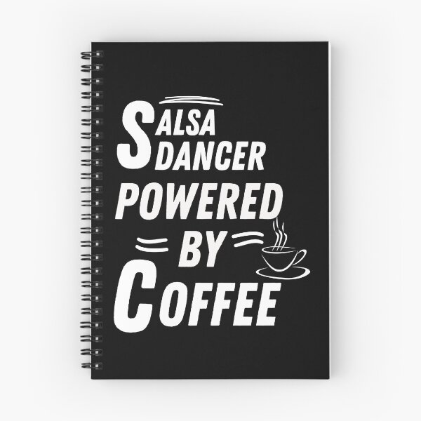Item preview, Salsa dancer powered by coffee designed and sold by annoying-shirts.