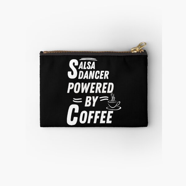 Item preview, Salsa dancer powered by coffee designed and sold by annoying-shirts.