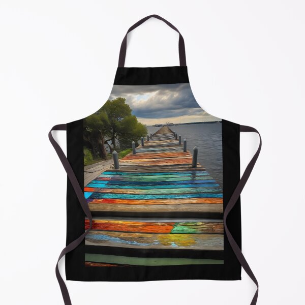 Item preview, Long dock on the water. designed and sold by Nomad-Maynard.