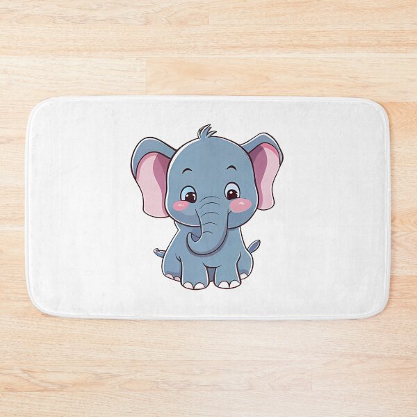Item preview, a cute elephant - sticker and a kids t-shirt design designed and sold by DahiyaTees.