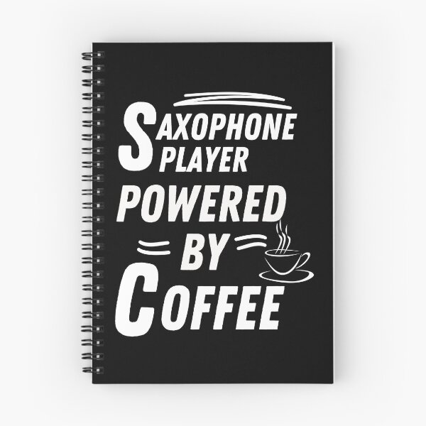Item preview, Saxophone player powered by coffee designed and sold by annoying-shirts.