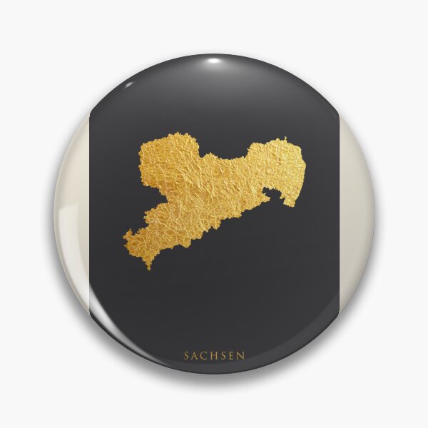 Item preview, Sachsen Gold Map designed and sold by ArtPrints.