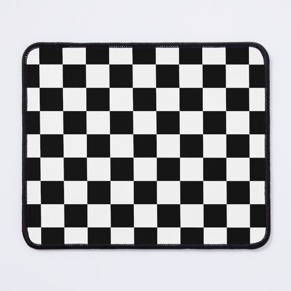 Item preview, Black White Checkered Check Geometric Pattern designed and sold by Bunmigraphics .