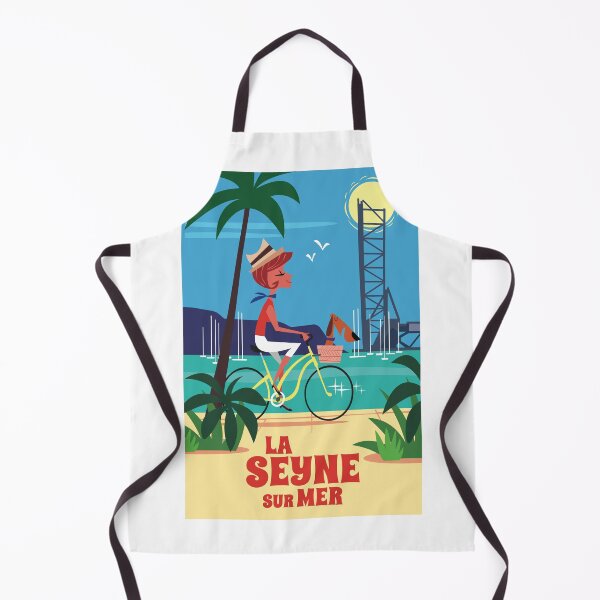 Item preview, La Seyne sur Mer poster designed and sold by GAGodel.