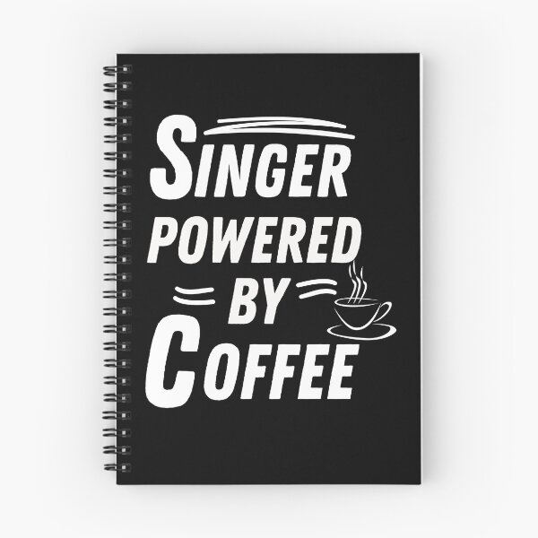 Item preview, Singer powered by coffee designed and sold by annoying-shirts.