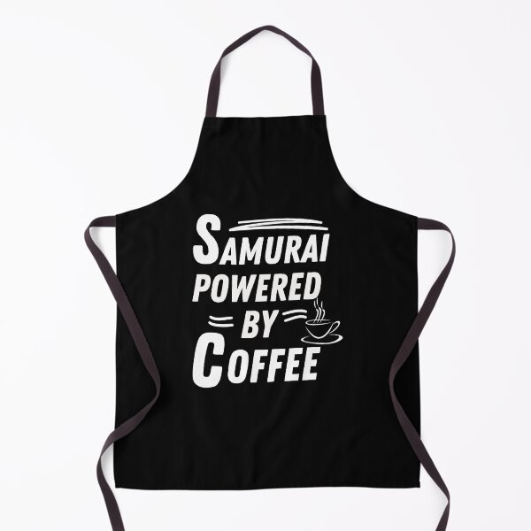 Item preview, Samurai powered by coffee designed and sold by annoying-shirts.
