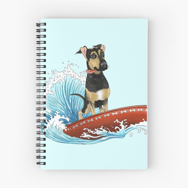 Item preview, Let's doggy surf designed and sold by jclar-art.