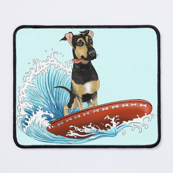 Item preview, Let's doggy surf designed and sold by jclar-art.