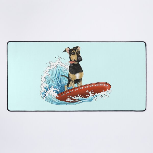 Item preview, Let's doggy surf designed and sold by jclar-art.
